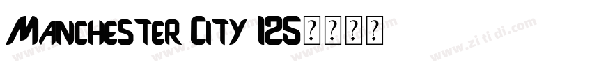 Manchester City 125字体转换